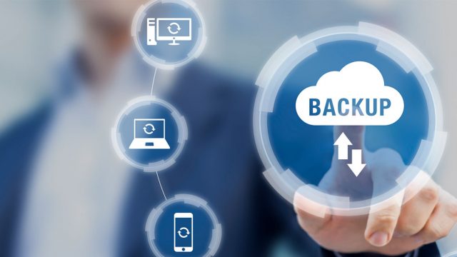 Cloud storage used for document recovery back up across multiple devices